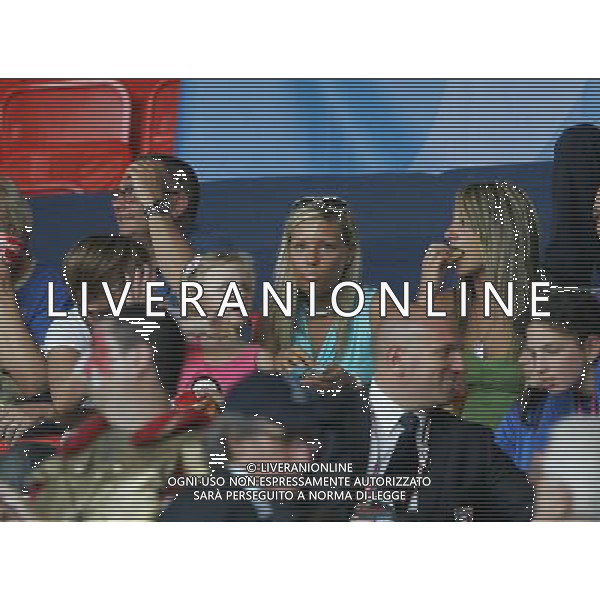 Spagna - Italia Europei 22/06/2008 Vienna nella foto la moglie di de rossi ph luzzani/Ag. Aldo Liverani Sas