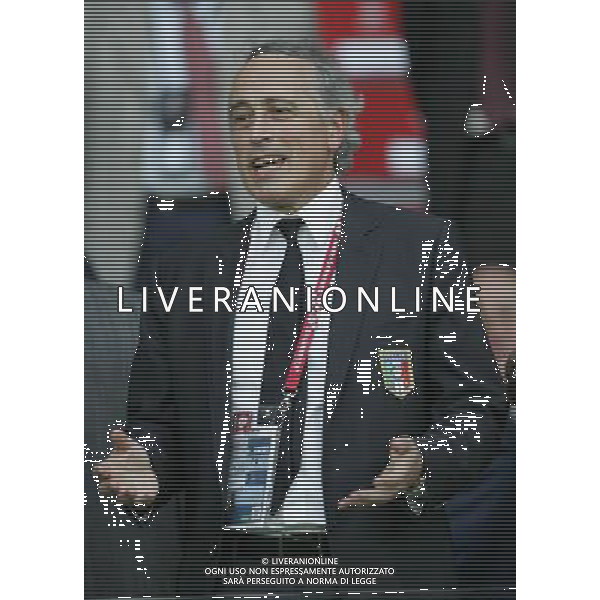 Spagna - Italia Europei 22/06/2008 Vienna nella foto Giancarlo Abete ph luzzani/Ag. Aldo Liverani Sas