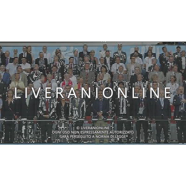 Spagna - Italia Europei 22/06/2008 Vienna nella foto la tribuna d\'onore durante l\'inno nazionale ph luzzani/Ag. Aldo Liverani Sas