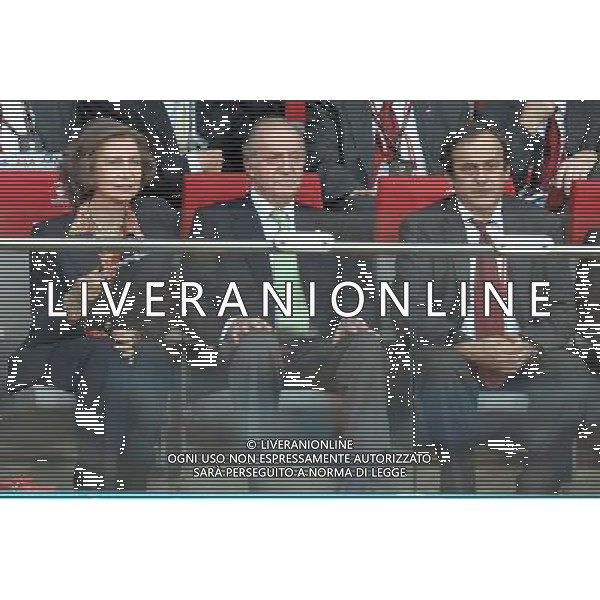 UEFA EURO 2008 Quarti di Finale M28 - Spagna-Italia Vienna - 22.06.2008 Spagna-Italia Nella Foto:RE DI SPAGNA E PLATINI /Ph.Vitez-Ag. Aldo Liverani