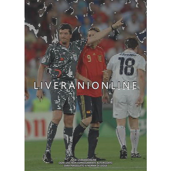 UEFA EURO 2008 Quarti di Finale M28 - Spagna-Italia Vienna - 22.06.2008 Spagna-Italia Nella Foto:FANDEL /Ph.Vitez-Ag. Aldo Liverani
