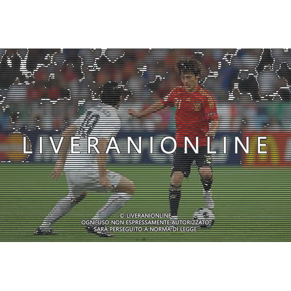 UEFA EURO 2008 Quarti di Finale M28 - Spagna-Italia Vienna - 22.06.2008 Spagna-Italia Nella Foto:SILVA-ZAMBROTTA /Ph.Vitez-Ag. Aldo Liverani