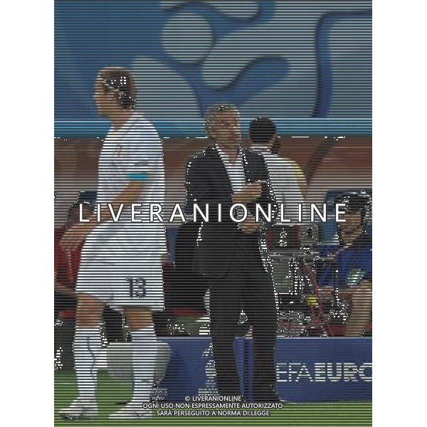 UEFA EURO 2008 Quarti di Finale M28 - Spagna-Italia Vienna - 22.06.2008 Spagna-Italia Nella Foto:DONADONI /Ph.Vitez-Ag. Aldo Liverani