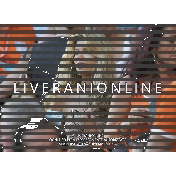 Basilea (CH) 21-06-2008 Campionato europeo calcio EURO2008 quarti di finale olanda-russia 1:3 nella foto silvie van der vaart moglie di rafael van der vaart ph marco luzzani/ag aldo liverani s.a.s.