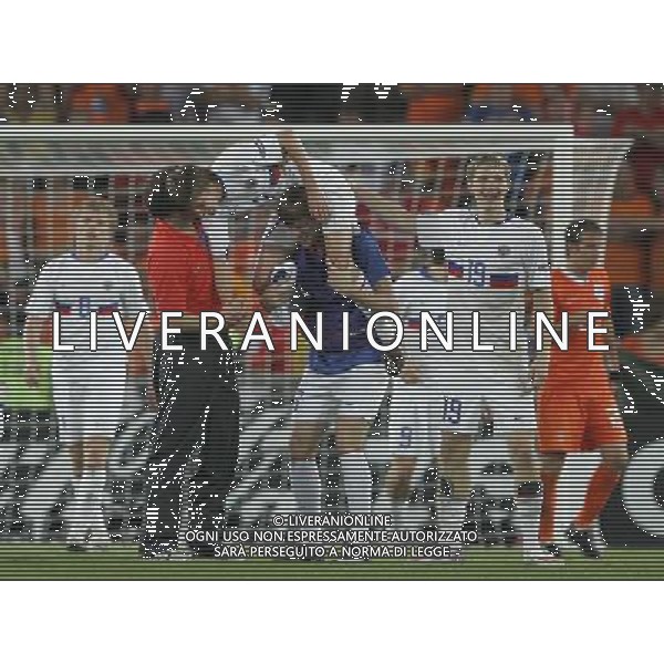 Basilea (CH) 21-06-2008 Campionato europeo calcio EURO2008 quarti di finale olanda-russia 1:3 nella foto esultanza russia a fine gara ph marco luzzani/ag aldo liverani s.a.s.