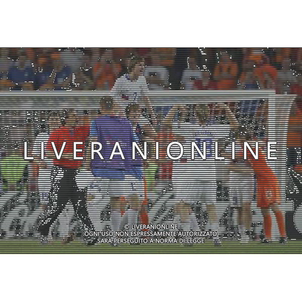 Basilea (CH) 21-06-2008 Campionato europeo calcio EURO2008 quarti di finale olanda-russia 1:3 nella foto esultanza russia a fine gara ph marco luzzani/ag aldo liverani s.a.s.