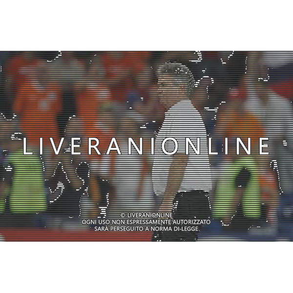 Basilea (CH) 21-06-2008 Campionato europeo calcio EURO2008 quarti di finale olanda-russia 1:3 nella foto guus hiddink a fine gara ph marco luzzani/ag aldo liverani s.a.s.