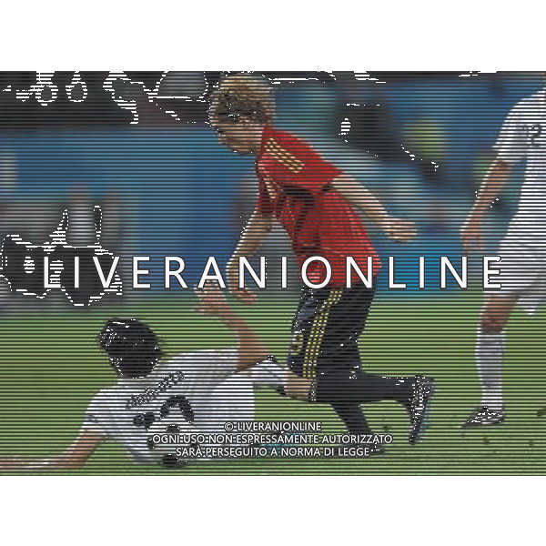 UEFA EURO 2008 Quarti di Finale M28 - Spagna-Italia Vienna - 22.06.2008 Spagna-Italia Nella Foto:TORRES-ZAMBROTTA /Ph.Vitez-Ag. Aldo Liverani