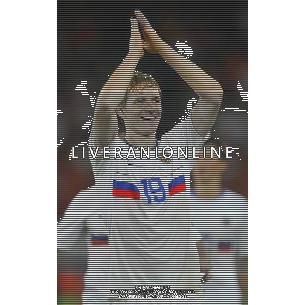 Basilea (CH) 21-06-2008 Campionato europeo calcio EURO2008 quarti di finale olanda-russia 1:3 nella foto roman pavlyuchenko a fine gara ph marco luzzani/ag aldo liverani s.a.s.