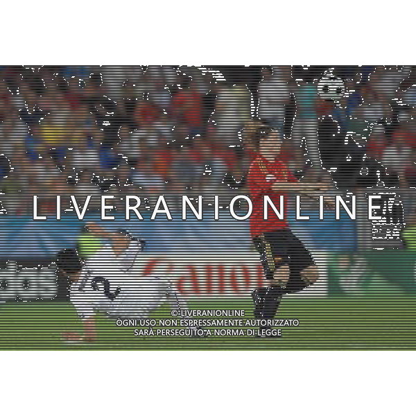 UEFA EURO 2008 Quarti di Finale M28 - Spagna-Italia Vienna - 22.06.2008 Spagna-Italia Nella Foto:TORRES-PANUCCI /Ph.Vitez-Ag. Aldo Liverani