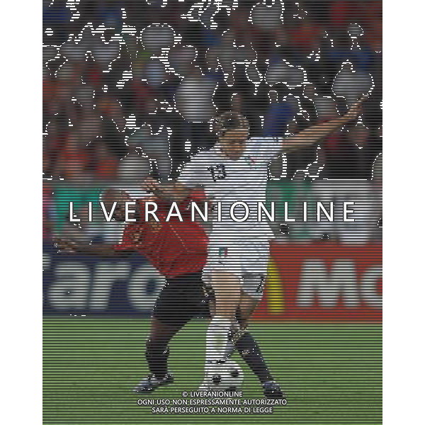 UEFA EURO 2008 Quarti di Finale M28 - Spagna-Italia Vienna - 22.06.2008 Spagna-Italia Nella Foto:AMBROSINI-SENNA /Ph.Vitez-Ag. Aldo Liverani