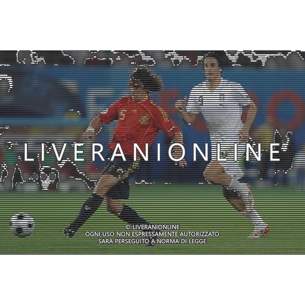 UEFA EURO 2008 Quarti di Finale M28 - Spagna-Italia Vienna - 22.06.2008 Spagna-Italia Nella Foto:PUYOL-TONI /Ph.Vitez-Ag. Aldo Liverani