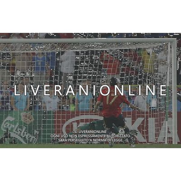 Spagna - Italia Europei 22/06/2008 Vienna nella foto il rigore parato da gianluigi buffon ph luzzani/Ag. Aldo Liverani Sas