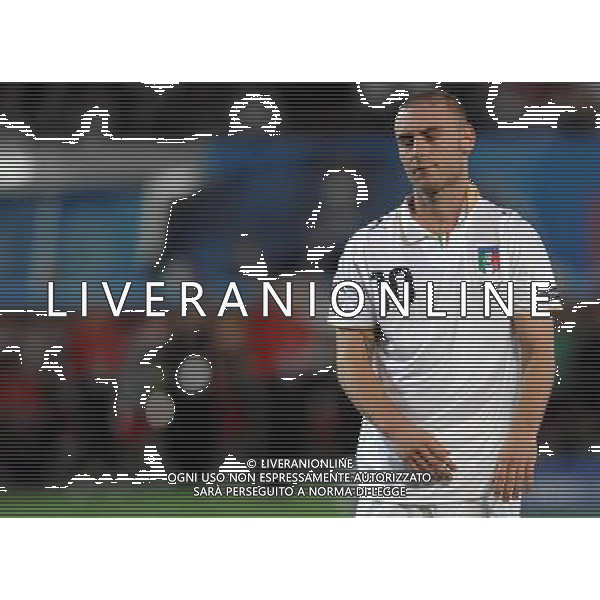 UEFA EURO 2008 Quarti di Finale M28 - Spagna-Italia Vienna - 22.06.2008 Spagna-Italia Nella Foto:DELUSIONE DE ROSSI DOPO IL RIGORE SBAGLIATO /Ph.Vitez-Ag. Aldo Liverani