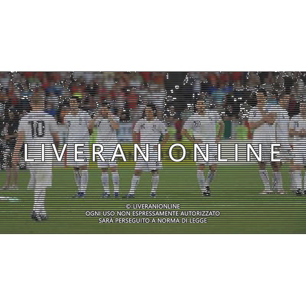 UEFA EURO 2008 Quarti di Finale M28 - Spagna-Italia Vienna - 22.06.2008 Spagna-Italia Nella Foto:DE ROSSI RITORNA A METà CAMPO DOPO IL RIGORE SBAGLIATO /Ph.Vitez-Ag. Aldo Liverani