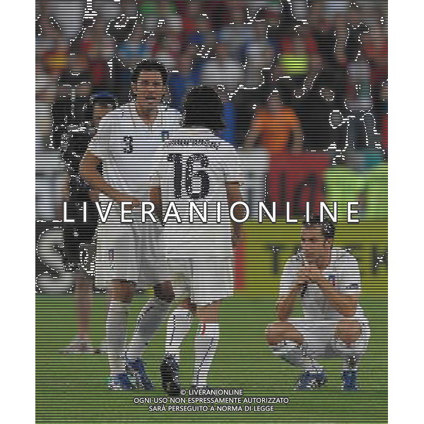 UEFA EURO 2008 Quarti di Finale M28 - Spagna-Italia Vienna - 22.06.2008 Spagna-Italia Nella Foto:DEL PIERO-GROSSO-CAMONARESI /Ph.Vitez-Ag. Aldo Liverani