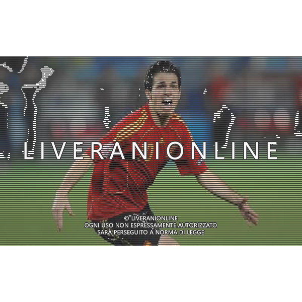 UEFA EURO 2008 Quarti di Finale M28 - Spagna-Italia Vienna - 22.06.2008 Spagna-Italia Nella Foto:FABREGAS ESULTA DOPO IL RIGORE DECISIVO /Ph.Vitez-Ag. Aldo Liverani