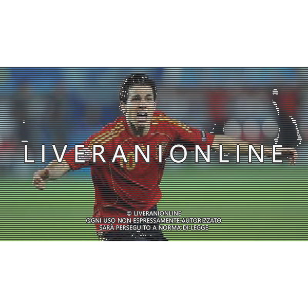 UEFA EURO 2008 Quarti di Finale M28 - Spagna-Italia Vienna - 22.06.2008 Spagna-Italia Nella Foto:FABREGAS ESULTA DOPO IL RIGORE DECISIVO /Ph.Vitez-Ag. Aldo Liverani