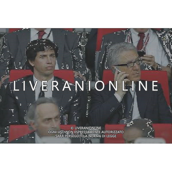 Vienna (AUT) 22-06-2008 Campionato europeo calcio EURO2008 quarto di finale spagna-italia nella foto demetrio albertini e antonio matarrese ph marco luzzani/ag aldo liverani s.a.s.