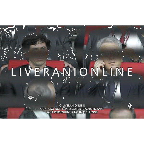 Vienna (AUT) 22-06-2008 Campionato europeo calcio EURO2008 quarto di finale spagna-italia nella foto demetrio albertini e antonio matarrese ph marco luzzani/ag aldo liverani s.a.s.