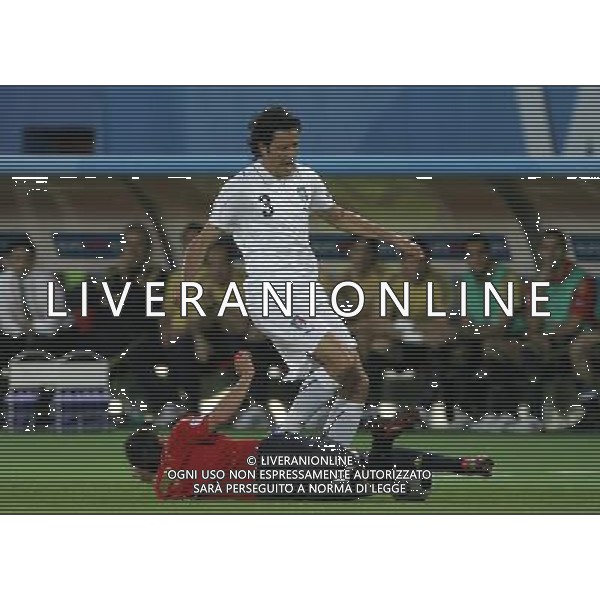 Vienna (AUT) 22-06-2008 Campionato europeo calcio EURO2008 quarto di finale spagna-italia nella foto fabio grosso e david villa ph marco luzzani/ag aldo liverani s.a.s.