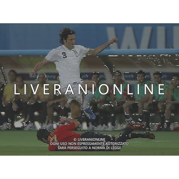 Vienna (AUT) 22-06-2008 Campionato europeo calcio EURO2008 quarto di finale spagna-italia nella foto fabio grosso e david villa ph marco luzzani/ag aldo liverani s.a.s.