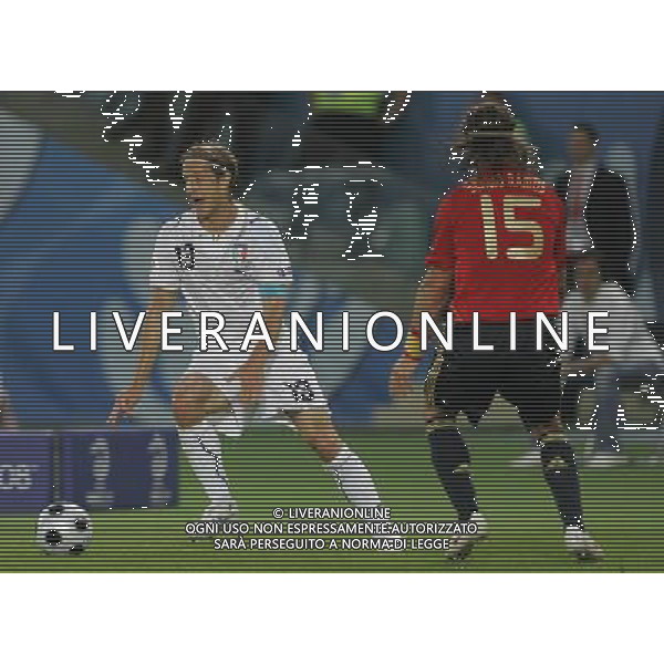 Vienna (AUT) 22-06-2008 Campionato europeo calcio EURO2008 quarto di finale spagna-italia nella foto massimo ambrosini e sergio ramos ph marco luzzani/ag aldo liverani s.a.s.