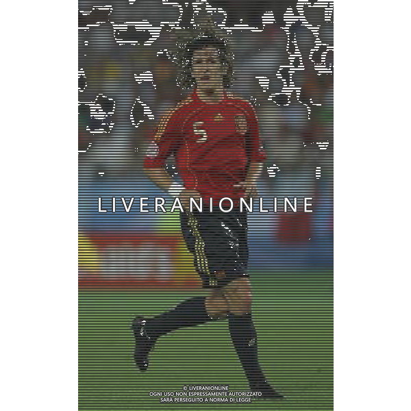 Vienna (AUT) 22-06-2008 Campionato europeo calcio EURO2008 quarto di finale spagna-italia nella foto carles puyol ph marco luzzani/ag aldo liverani s.a.s.