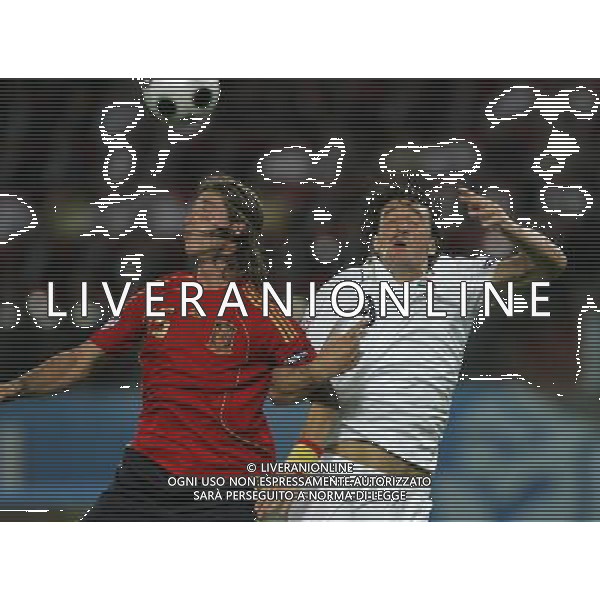 Vienna (AUT) 22-06-2008 Campionato europeo calcio EURO2008 quarto di finale spagna-italia nella foto sergio ramos e luca toni ph marco luzzani/ag aldo liverani s.a.s.