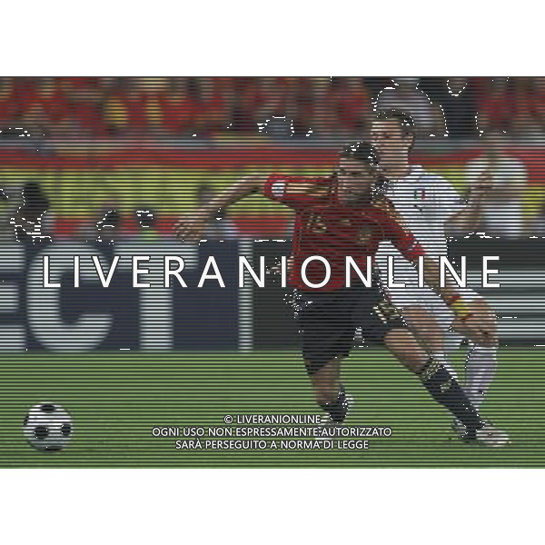 Vienna (AUT) 22-06-2008 Campionato europeo calcio EURO2008 quarto di finale spagna-italia nella foto sergio ramos e antonio cassano ph marco luzzani/ag aldo liverani s.a.s.