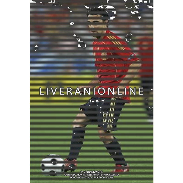 Vienna (AUT) 22-06-2008 Campionato europeo calcio EURO2008 quarto di finale spagna-italia nella foto xavi hernandez ph marco luzzani/ag aldo liverani s.a.s.