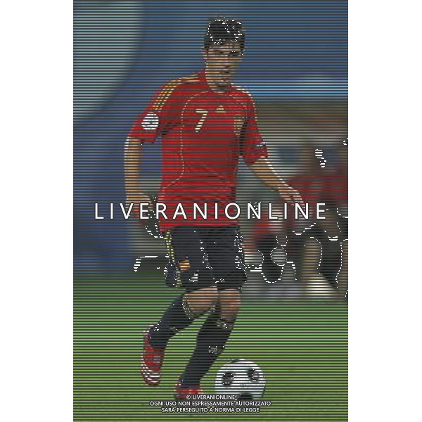 Vienna (AUT) 22-06-2008 Campionato europeo calcio EURO2008 quarto di finale spagna-italia nella foto david villa ph marco luzzani/ag aldo liverani s.a.s.