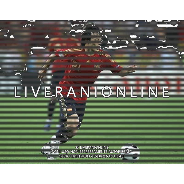 Vienna (AUT) 22-06-2008 Campionato europeo calcio EURO2008 quarto di finale spagna-italia nella foto david silva ph marco luzzani/ag aldo liverani s.a.s.