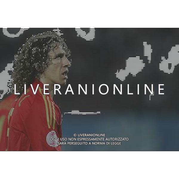 Vienna (AUT) 22-06-2008 Campionato europeo calcio EURO2008 quarto di finale spagna-italia nella foto carles puyol ph marco luzzani/ag aldo liverani s.a.s.