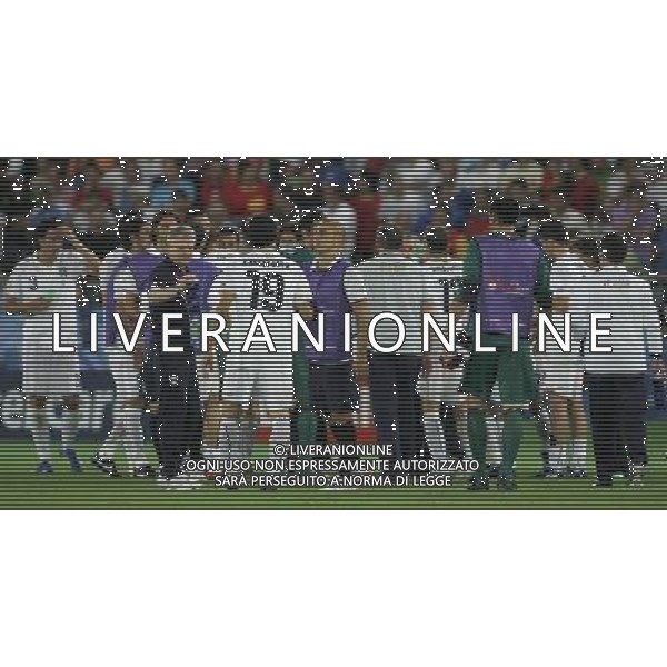 Vienna (AUT) 22-06-2008 Campionato europeo calcio EURO2008 quarto di finale spagna-italia nella foto fine gara ph marco luzzani/ag aldo liverani s.a.s.