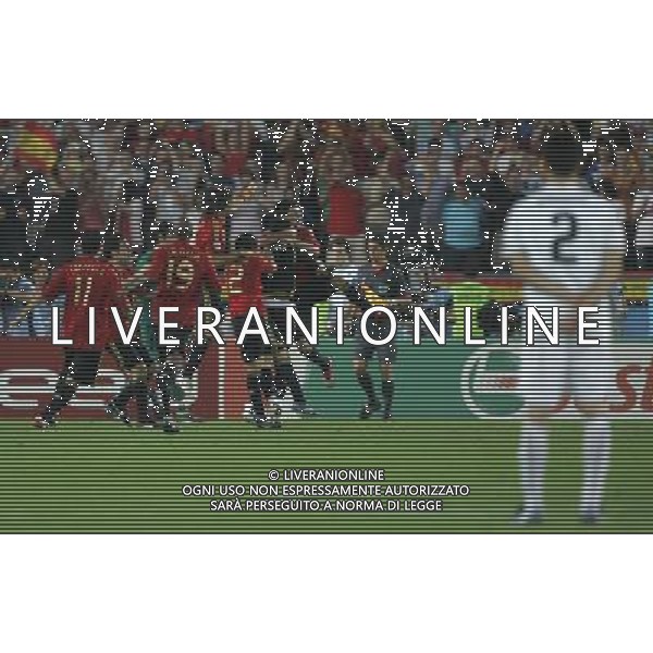 Vienna (AUT) 22-06-2008 Campionato europeo calcio EURO2008 quarto di finale spagna-italia nella foto esultanza spagna ph marco luzzani/ag aldo liverani s.a.s.