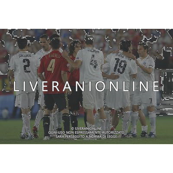 Vienna (AUT) 22-06-2008 Campionato europeo calcio EURO2008 quarto di finale spagna-italia nella foto delusione italia ph marco luzzani/ag aldo liverani s.a.s.