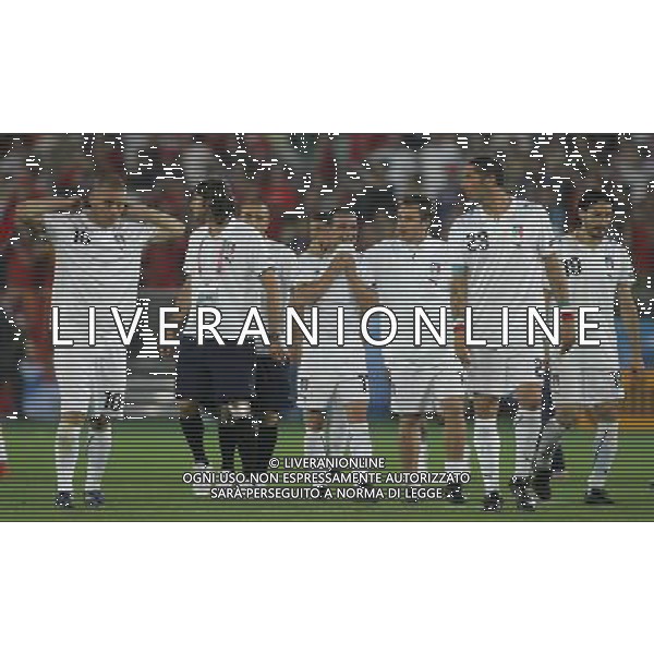 Vienna (AUT) 22-06-2008 Campionato europeo calcio EURO2008 quarto di finale spagna-italia nella foto antonio cassano consola antonio di natale ph marco luzzani/ag aldo liverani s.a.s.