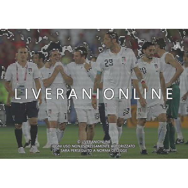 Vienna (AUT) 22-06-2008 Campionato europeo calcio EURO2008 quarto di finale spagna-italia nella foto antonio cassano consola antonio di natale ph marco luzzani/ag aldo liverani s.a.s.