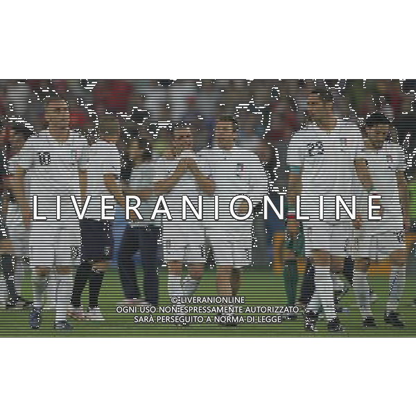 Vienna (AUT) 22-06-2008 Campionato europeo calcio EURO2008 quarto di finale spagna-italia nella foto antonio cassano consola antonio di natale ph marco luzzani/ag aldo liverani s.a.s.