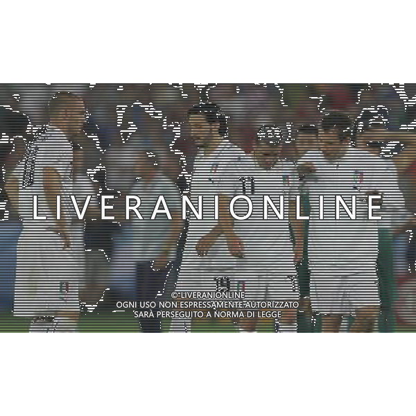 Vienna (AUT) 22-06-2008 Campionato europeo calcio EURO2008 quarto di finale spagna-italia nella foto antonio cassano consola antonio di natale ph marco luzzani/ag aldo liverani s.a.s.