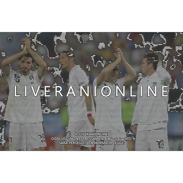 Vienna (AUT) 22-06-2008 Campionato europeo calcio EURO2008 quarto di finale spagna-italia nella foto delusione italia ph marco luzzani/ag aldo liverani s.a.s.