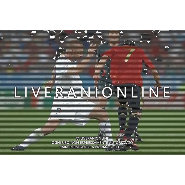 UEFA EURO 2008 Quarti di Finale M28 - Spagna-Italia Vienna - 22.06.2008 Spagna-Italia Nella Foto:DE ROSSI DANIELE /Ph.Vitez-Ag. Aldo Liverani