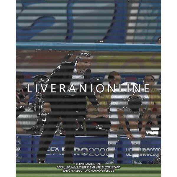UEFA EURO 2008 Quarti di Finale M28 - Spagna-Italia Vienna - 22.06.2008 Spagna-Italia Nella Foto:DONADONI ROBERTO-DEL PIERO ALESSANDRO /Ph.Vitez-Ag. Aldo Liverani