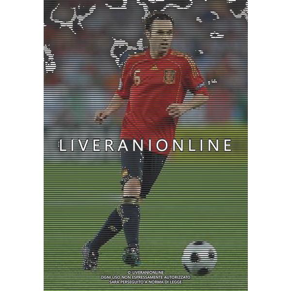 UEFA EURO 2008 Quarti di Finale M28 - Spagna-Italia Vienna - 22.06.2008 Spagna-Italia Nella Foto:INIESTA ANDRES /Ph.Vitez-Ag. Aldo Liverani