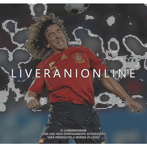 UEFA EURO 2008 Quarti di Finale M28 - Spagna-Italia Vienna - 22.06.2008 Spagna-Italia Nella Foto:PUYOL CARLES /Ph.Vitez-Ag. Aldo Liverani