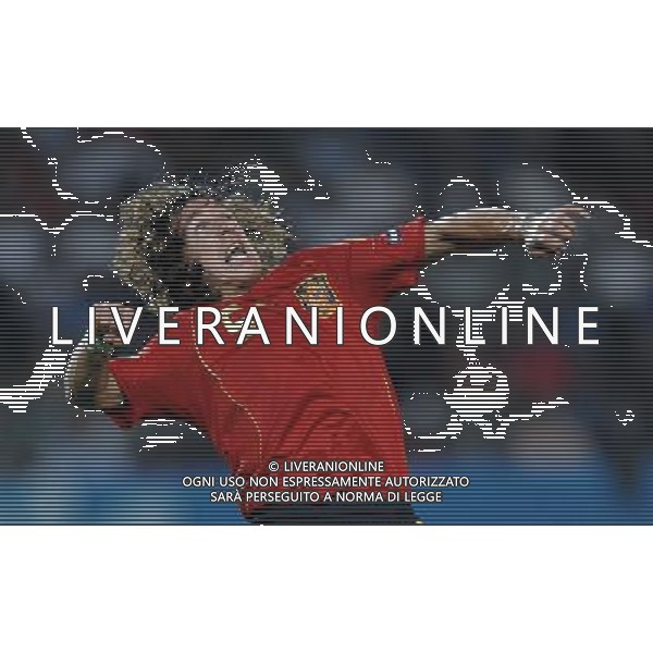 UEFA EURO 2008 Quarti di Finale M28 - Spagna-Italia Vienna - 22.06.2008 Spagna-Italia Nella Foto:PUYOL CARLES /Ph.Vitez-Ag. Aldo Liverani