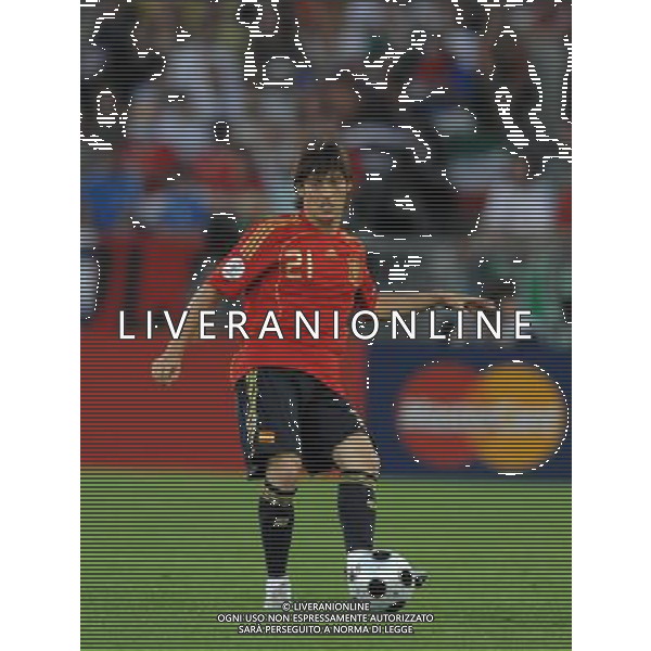 UEFA EURO 2008 Quarti di Finale M28 - Spagna-Italia Vienna - 22.06.2008 Spagna-Italia Nella Foto:SILVA DAVID /Ph.Vitez-Ag. Aldo Liverani