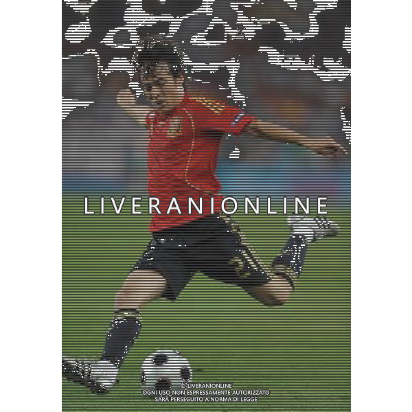 UEFA EURO 2008 Quarti di Finale M28 - Spagna-Italia Vienna - 22.06.2008 Spagna-Italia Nella Foto:SILVA DAVID /Ph.Vitez-Ag. Aldo Liverani