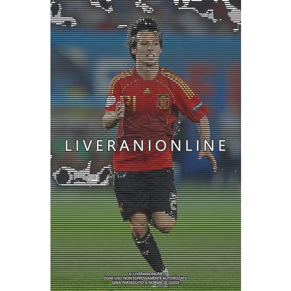 UEFA EURO 2008 Quarti di Finale M28 - Spagna-Italia Vienna - 22.06.2008 Spagna-Italia Nella Foto:SILVA DAVID /Ph.Vitez-Ag. Aldo Liverani